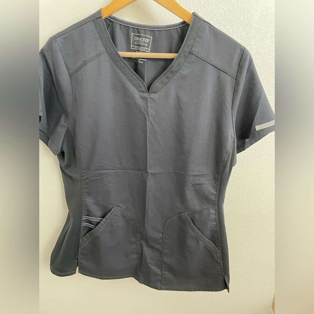 Cherokee Workwear Revolution Scrub Top
